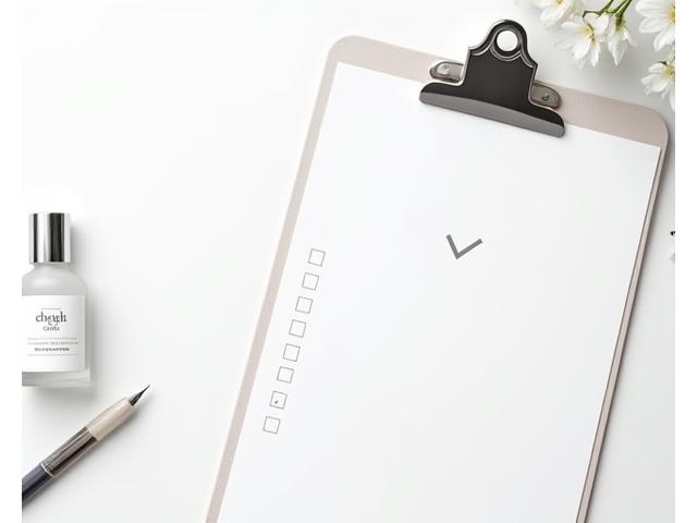 Une checklist avec des cases cochées et un stylo, représentant les étapes pour lancer une marque.